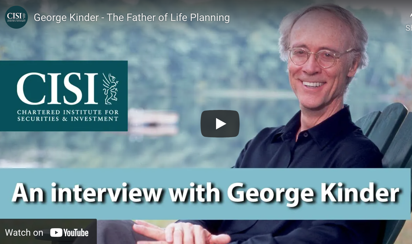 video preview from CISI interview with george Kinder