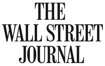 Logo of The Wall Street Journal, black text on white background